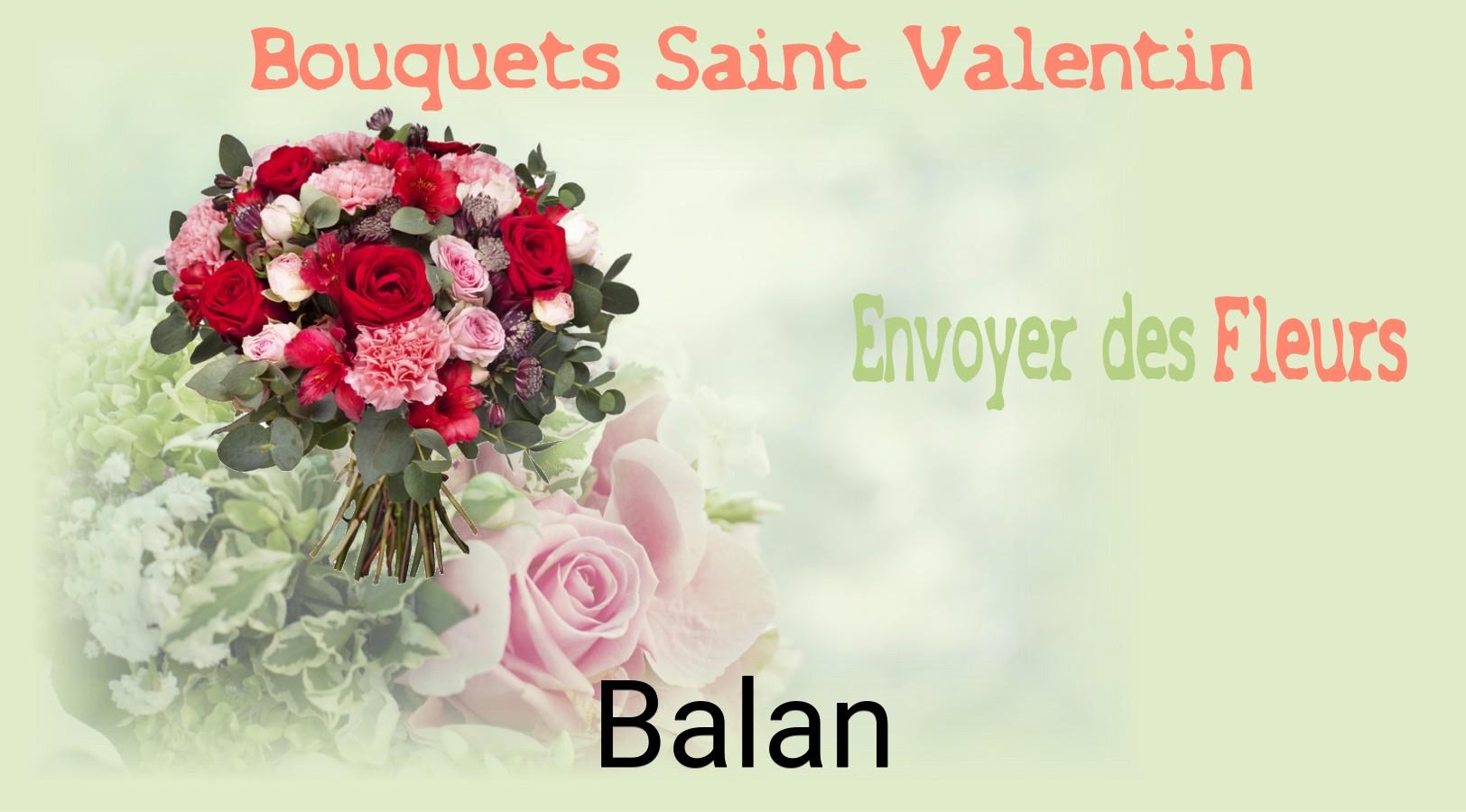 Roses de Saint-Valentin livrées à Balan
